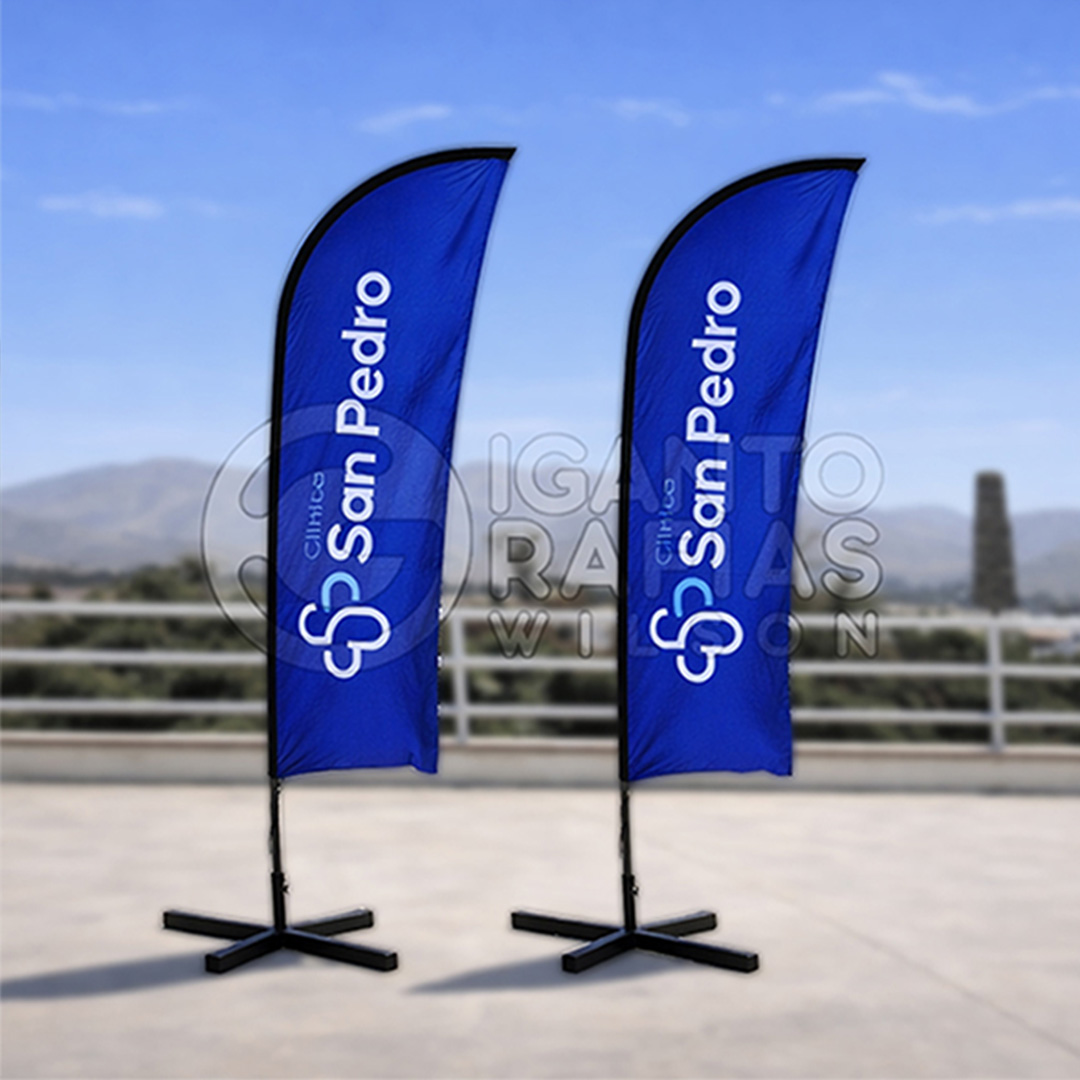 Pluma publicitaria para la Clinica San pedro